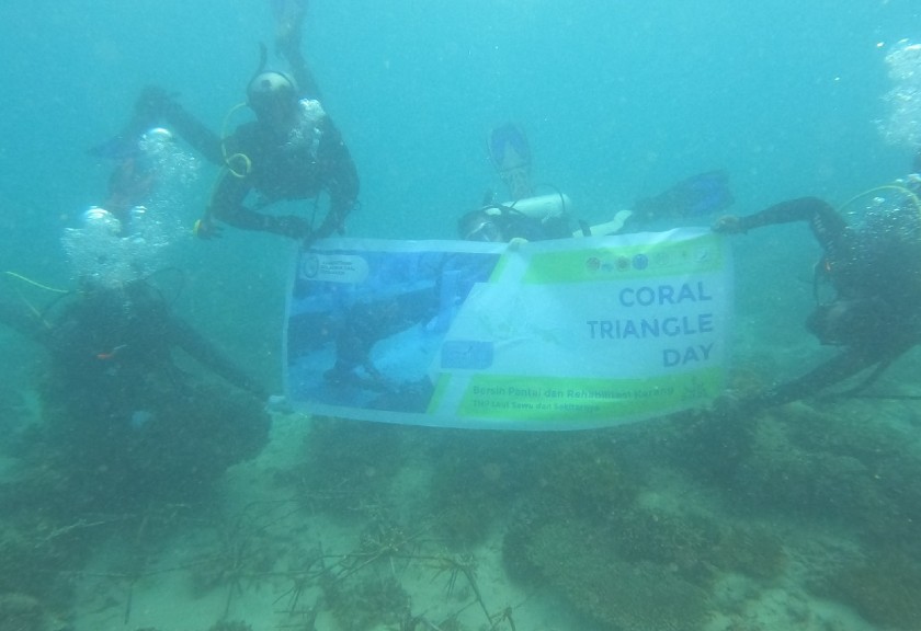 Sebuah peringatan Coral Triangle Day 2022. (Dok. KKP)