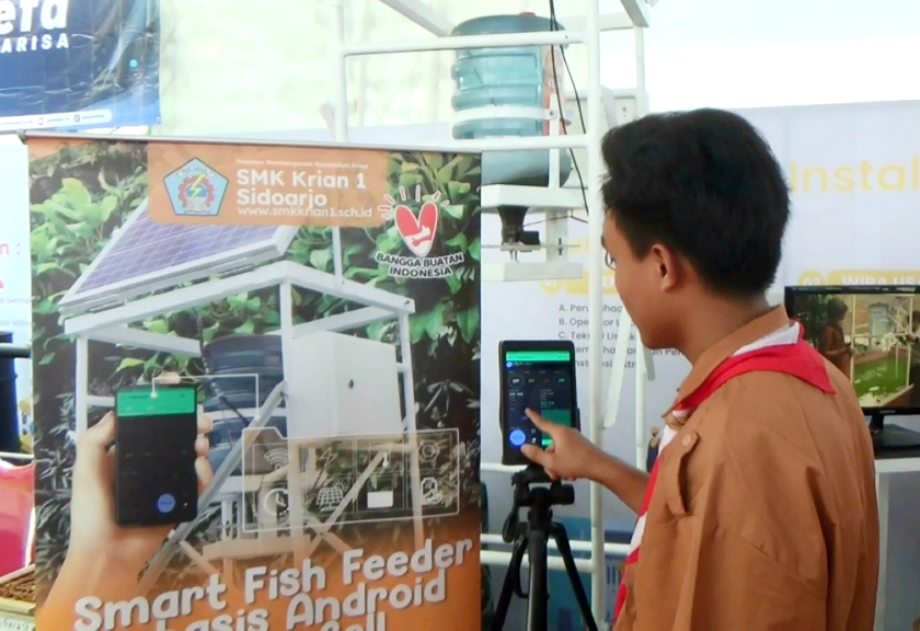 Penemuan Smart Fish Feeder (SFF) (Arief L / Sariagri)