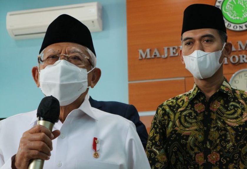 Wakil Presiden dan Ketua Majelis Ulama Indonesia, Ma'ruf Amin (Antara Foto)