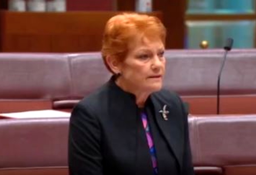 Senator Australia Pauline Hanson. (instagram@senatorpaulinehanson)