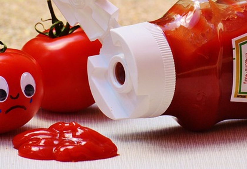 Ilustrasi Saus Tomat (Pixabay)