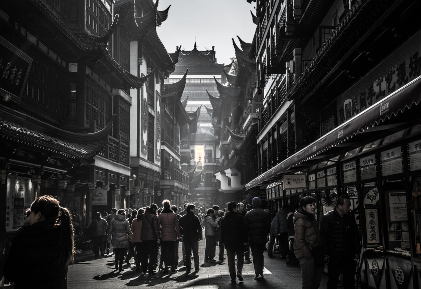ilustrasi kota di Cina. (pixabay)