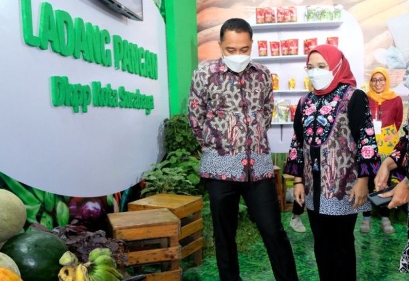 Program Ladang pangan di Surabaya. (Ist)