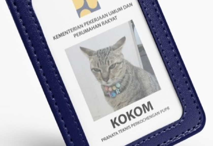 Kokom diketahui bekerja di sekitar wilayah dalam Gedung Sekretariat Jenderal Kementerian PUPR.

(Instagram/kokom.kucingpupr)