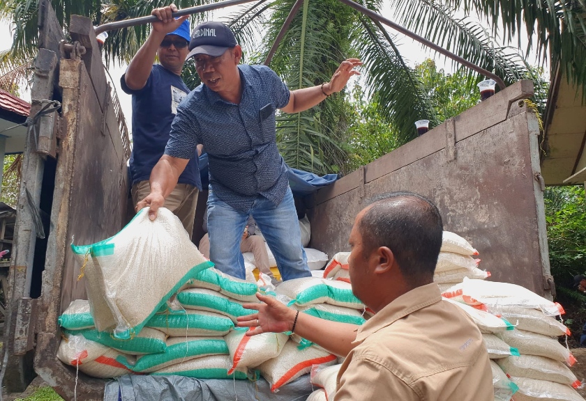 Operasi pasar beras murah di Kalimantan Tengah. (infopublik.id)